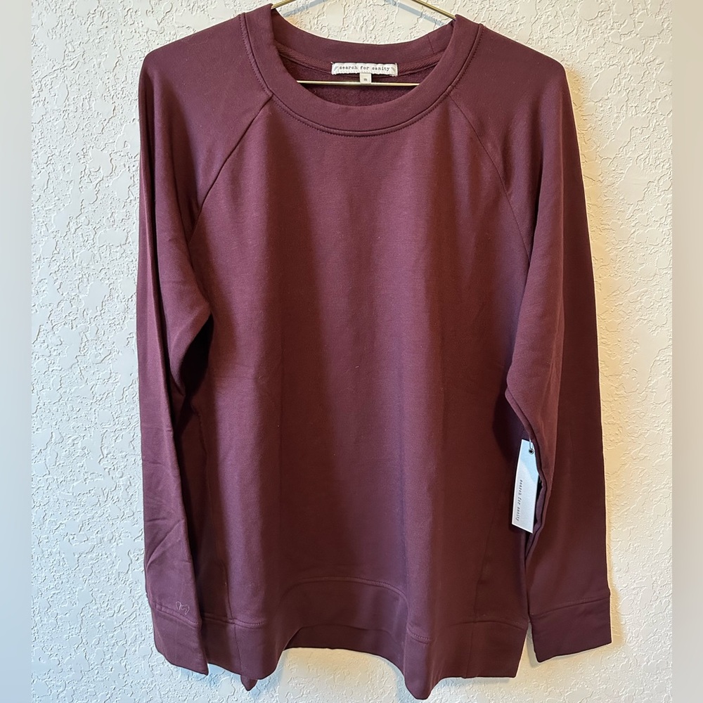 Women’s medium search for sanity sweatshirt
